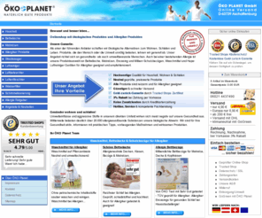 oeko-shop.net: Allergiker Produkte bei KO Planet
Allergiker Produkte bei KO Planet
