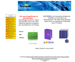 triosolar.de: Solartechnik
