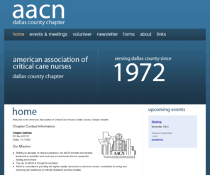 dallasaacn.org: AACN Dallas County Chapter | Home
