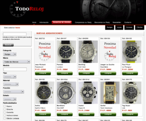 relojessegundamano.com: TodoReloj - Compra-venta de relojes, joyas y otros objetos relacionados con el coleccionismo y antigüedades.
TodoReloj - Compra-venta de relojes, joyas y otros objetos relacionados con el coleccionismo y antigüedades.