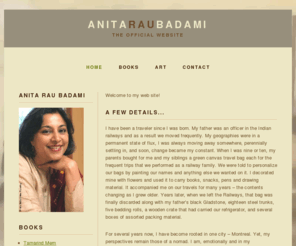 anitaraubadami.ca: Anita Rau Badami
