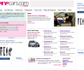 evecars.com: evecars.com - A Woman's Guide To Cars
Evecars.com is produced by eve magazine in conjunction with What Car?, it is for women who are passionate about motoring and in need of help and information before making a new car purchase. News, features, travel and comprehensive car reviews for every woman.