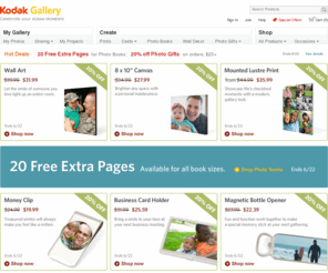kodakgallerys.net: KODAK Special Offers at KODAK Gallery
Visit the official KODAK Gallery coupon and deals page for the latest discounts. Find the most up to date list of photo card coupons, photo book deals, and print sales!