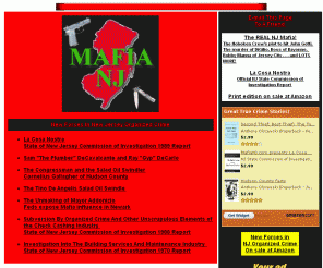 mafianj.com: Mafia NJ.com - The New Jersey Mafia -- the REAL Sopranos! -- Organized crime in New Jersey
<meta name=