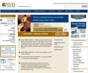 novb.com: North Valley Bank | Home
For 32 years, North Valley Bank has been providing financial products and services that meet the needs of both consumer and businesses in Shasta and Trinity Counties.