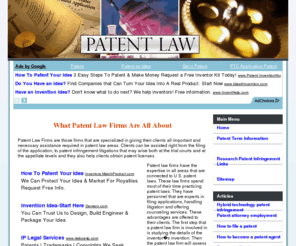 patenttutorial.com: Patent Law News
Patent Law at Patent law