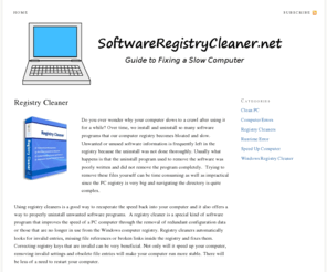 softwareregistrycleaner.net: Registry Cleaner, Free Registry Cleaner, Best Registry Cleaner, Registry Cleaner Freeware, Registry Repair, Free Registry Repair, Registry Cleaner Reviews, Registry Cleaners
FREE Registry Cleaner Reviews – Find the Best Registry Cleaners to Keep your Computer Running at Optimal Levels Today.