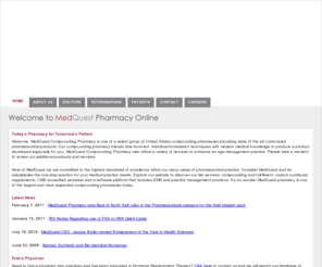 dailybasicrx.com: Medquest Compounding Pharmacy - Compounding Pharmacy for Hormone Replacement Therapy
Medquest Pharmacy is an industry leader in custom compounding and pharmaceutical fulfillment.