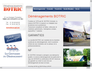 demenagement78.com: Demenagements BOTRIC : demenagement ELANCOURT, demenagement 78, demenagement YVELINES
Demenagements BOTRIC : demenagement ELANCOURT, demenagement 78, demenagement YVELINES