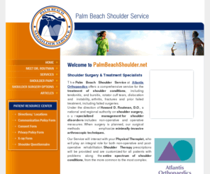 palmbeachshoulder.net: Shoulder Surgery - Treatment for Pain & Injury - Palm Beach Shoulder Service
Palm Beach Shoulder Service offers comprehensive treatment for shoulder disorders and sports injuries .