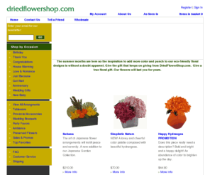 driedflowershop.com: Dried Flower Arrangements : Dried Floral arrangements : Dried Flowers : Drying flowers for arrangements
Dried Flower Arrangements : Dried Floral arrangements : Dried Flowers : Drying flowers for arrangements