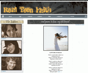 Teen Faith Real Teens Real 30
