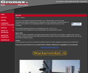 gromaxverhuur.nl: WELKOM
Joomla! - Het dynamische portaal- en Content Management Systeem