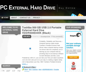 pcexternalharddrive.com: PC External Hard Drive
External Hard Drives for PC available to buy online. Portable Hard Drives and External Hard drives available.