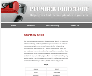 plumbersdir.com: Plumber Directory - Top Plumbers in US & Canada
Plumber Directory