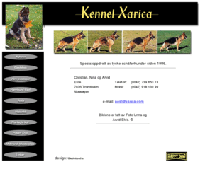 xarica.com: Xarica
Kennel Xarica - spesialoppdrett av tyske schäferhunder