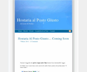 alpostogiusto.net: Hostaria al Posto Giusto
