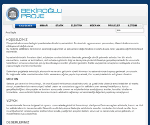 bekirogluproje.com: HOŞGELDİNİZ
bekiroğlu proje