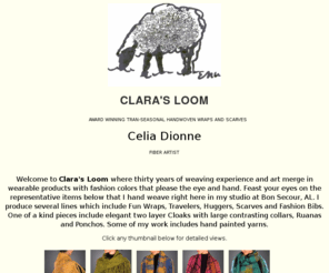 clarasloom.com: Welcome to Clara's Loom
enter info here