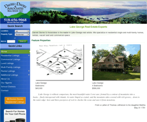 lakegeorgebestseller.com: Lake George Real Estate by Davies - Davies and Associates
Davies Davies and Associates is the leader in Lake George real estate. We specialize in residential single and multi-family homes, rentals, vacant land and commercial space.