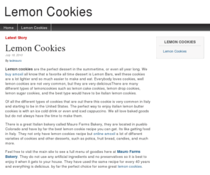 lemoncookies.org: Lemon Cookies
Lemon Cookies
