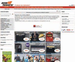 musik-produktiv.fr: 
	Musik Produktiv -  Boutique en ligne

magasin en ligne d