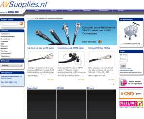 broadcastkabels.com: AVSupplies.nl - De website voor het broadcast segment
