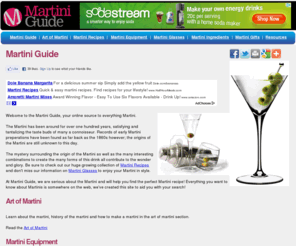martiniguide.net: Martini Guide
Learn about martini guide, the martini and much more at MartiniGuide.Net