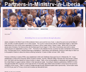 pimil.org: Partners-in-Ministry-in-Liberia
Partners-in-Ministry-in-Liberia - Rebuilding lives in war torn Liberia through education.