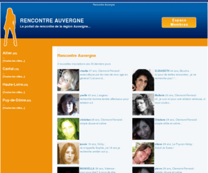 rencontres-auvergne.fr: Rencontre Auvergne
Rencontre   : Site de rencontre amoureuse avec inscription est gratuite et rapide.