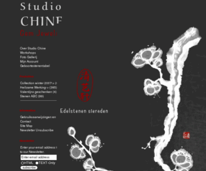 studio-chine.com: Studio CHINE, Gem Jewelry
Studio CHINE - Stenen ABC Heilzame Werking Collection winter 2007 Valentijns geschenken gem, jewelry, birthstone, geboortesteen, geboortestenen