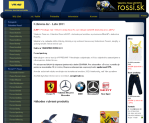 ducatishop.sk: Rossi.sk - Valentino Rossi eSHOP- Yamaha, Rossi, tričká, šiltovky
Rossi.sk - Valentino Rossi eSHOP