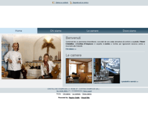 hotelcristallinodampezzo.com: Hotel Cristallino - Albergo Ristorante - Cortina D'Ampezzo - Belluno - Visual Site
L’Hotel Cristallino si trova nel centro di Cortina, a pochi metri dalla fermata dello ski bus E' una struttura a quattr ostelle dotata di tutti i comfort. Da segnalar e il ristorante  interno “La Terrazza" in cui viene servito un ricco menu, che include piatti tradizionali ampezzani.