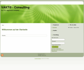vakt-consulting.com: Willkommen auf der Startseite
Joomla! - dynamische Portal-Engine und Content-Management-System