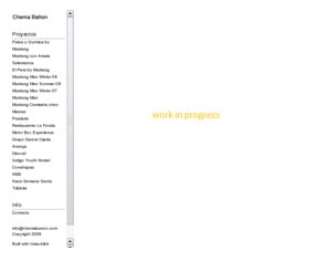 chemabanon.com: Inicio : Chema Bañon
