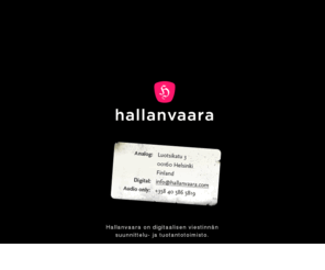 hallanvaara.com: Hallanvaara
