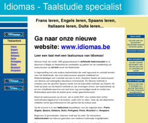 talenwereld.com: Idiomas: Kwalitatieve taalcursussen op cd-rom en andere audiovisuele middelen.
Idiomas, specialist interactieve taalcursussen op cd-rom. Beschikbaar aanbod: Frans, Spaans, Engels, Italiaans, Duits, Portugees, Pools, Russisch en Hongaars.