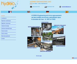 viry.com: Dégrilleur vanne clapets turbine hydroélectrique Viry SA Hydreo
Réalisation, installation, révision d'équipements hydroélectriques, dégrilleurs hydrauliques, dégrilleurs mécaniques, vannes levantes, vannes secteur, clapets de barrage, centrale hydro-électrique, turbine Kaplan, Hélice, Francis, Pelton, automatisation, mécanique générale, Remiremont, Vosges, VIRY ECOWATT THEE