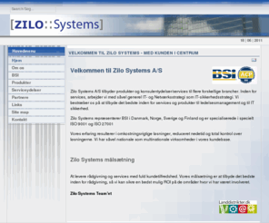 zilosys.dk: Velkommen til Zilo Systems - Med kunden i centrum | Zilo Sys
Velkommen til Zilo Systems - Med kunden i centrum Velkommen til Zilo Systems A/S  Zilo Systems A/S tilbyder produkter og konsulentydelser/services...