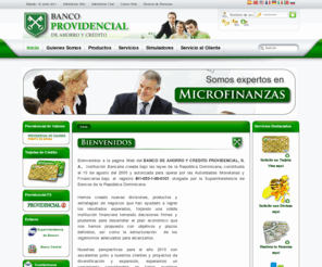 bancoprovidencial.com: Bienvenido
Banco Providencial de Ahorro y Crédito, Finanzas, República Dominicana