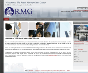 royalmetropolitangroup.com: RMG: Your Real Estate Solution
Professional real estate agent with access to MLS listings and homes for sale.  Buy homes and condos in Baltimore