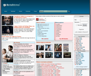 serieadictos.com: SerieAdictos
Portal informativo sobre series de televisión. Noticias de actualidad, artículos de opinión, reportajes, análisis de episodios y series, foros de opinión, comentarios, votaciones.