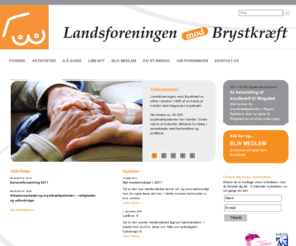 brystkraeftforeningen.dk: Landsforeningen mod Brystkræft
Landsforeningen mod Brystkræft er en forening, der arbejder for at forbedre vilkårene for brystkræftpatienter.