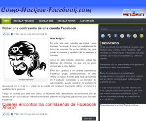 como-hackear-facebook.com: Hackear Facebook
La solución para encontrar una contraseña de facebook.