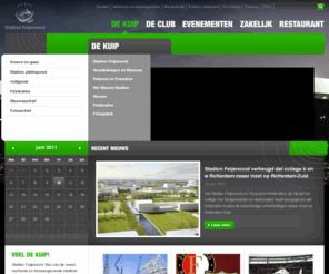 stadionfeijenoord.nl: De Kuip >  De Kuip
De Kuip, zoals Stadion Feijenoord genoemd wordt, is een begrip in Rotterdam en ver daarbuiten. Al jaren geldt het bijzondere gebouw als één van de meest markante en toonaangevende voetbalstadions ter wereld.