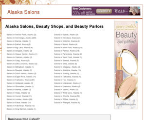 alaskasalon.com: Alaska Salons, Beauty Shops, and Beauty Parlors
Find a Alaska Salon, Beauty Shop, and Beauty Parlor