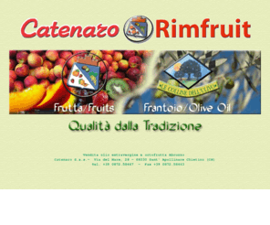 catenaroitalo.com: Vendita olio extravergine e ortofrutta Abruzzo: Catenaro Italo  Sant'Apollinare (Chieti)
Catenaro Italo: produzione e vendita olio extravergine e ortofrutta fresca (pesche, kiwi, uva) Guarda i prodotti e acquista online i sapori d'Abruzzo!