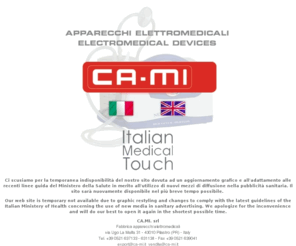 ca-mi.it: CA-MI Apparecchi elettromedicali a Pilastro - Parma
Apparecchi elettromedicali, electromedical devices, aspiratori,aerosol,tiralatte,inalatori termali