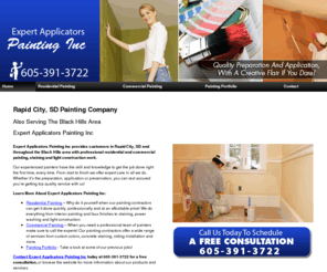 expertapplicatorspaintingonline.net: Painting Company Rapid City, SD - Expert Applicators Painting Inc
Expert Applicators Painting Inc provides professional residential and commercial painting to Rapid City, SD. Call 605-391-3722 To Schedule a free consultation.