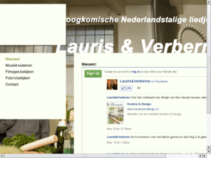 laurisenverberne.nl: Nieuws!
Lauris & Verberne, droogkomische Nederlandstalige muziek